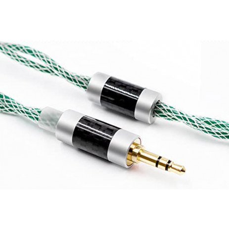 KZ Acoustics Bold Double Silver-Plated Composite Braided 2Pin 0.75 mm