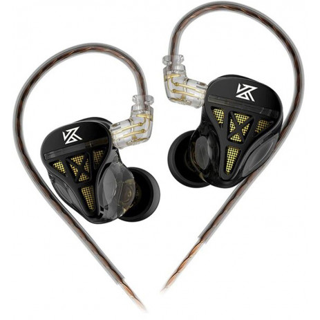 Наушники KZ Acoustics DQs без микрофона (черный)