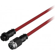 HyperX USB Type-C Coiled Cable (красно-черный)