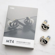 Наушники TRN MT4 с микрофоном (черный)