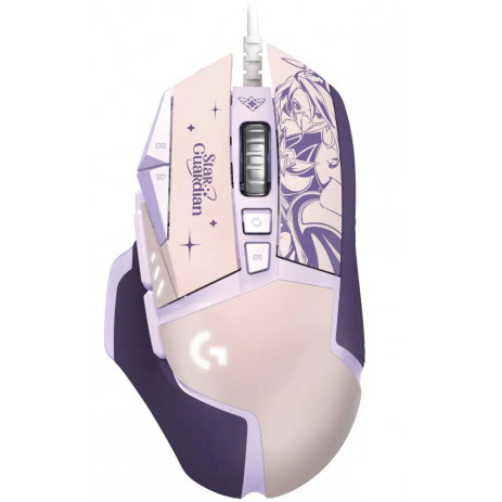 Мышь Logitech G502 Hero AKALI (Grape Purple)