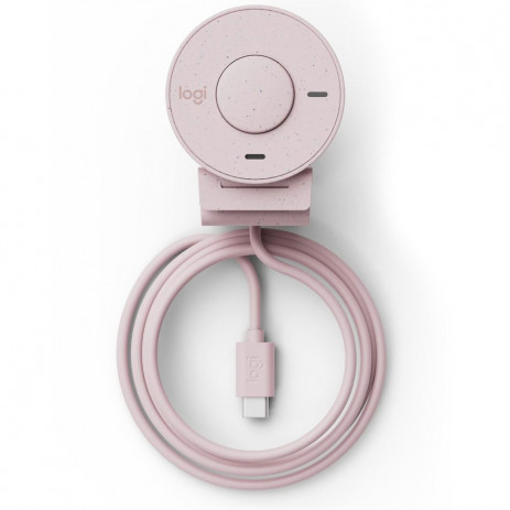 Веб-камера Logitech Brio 300 (розовый)