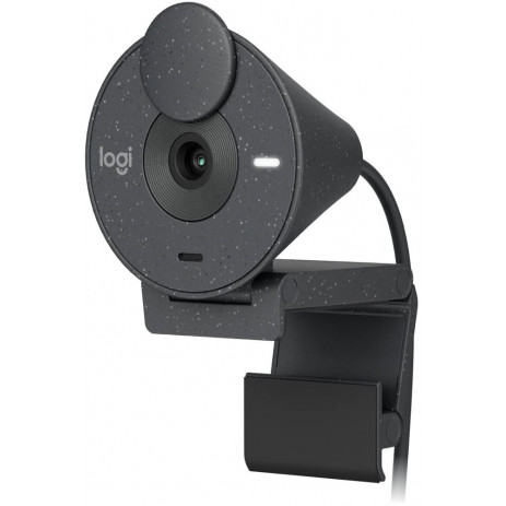 Веб-камера Logitech Brio 300 (черный)