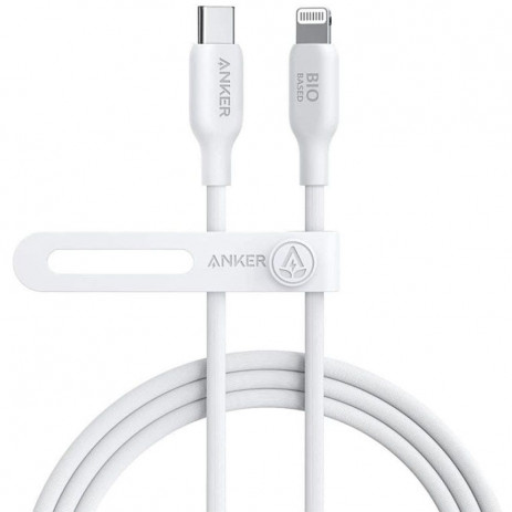 Anker 543 USB Type-C to Lightning Cable Bio-Based (белый)