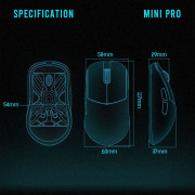 Мышь Lamzu Atlantis Mini Pro (белый)