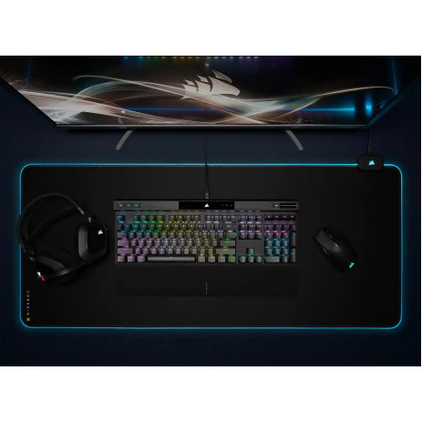 Клавиатура Corsair K70 RGB Pro PBT (Cherry MX Spped) серебристый