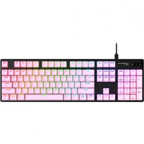 Кейкапы HyperX PBT Keycaps double shot (розовый)