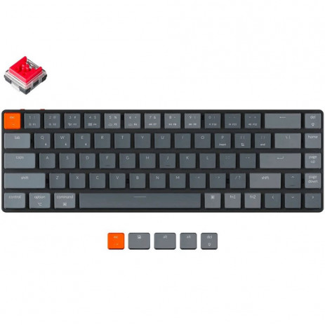 Клавиатура Keychron K7 White LED Red