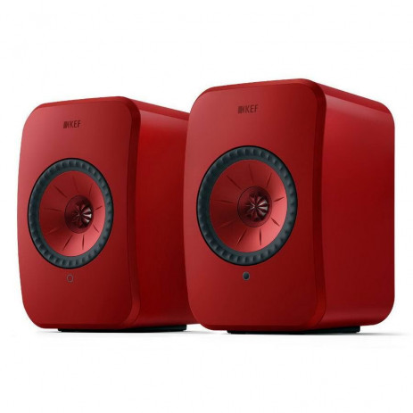 Колонка KEF LSX II (пара) (красный)