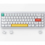 Клавиатура Nuphy Halo65 RGB Brown Switch (белый)