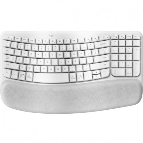 Клавиатура Logitech Wave Keys (белый)