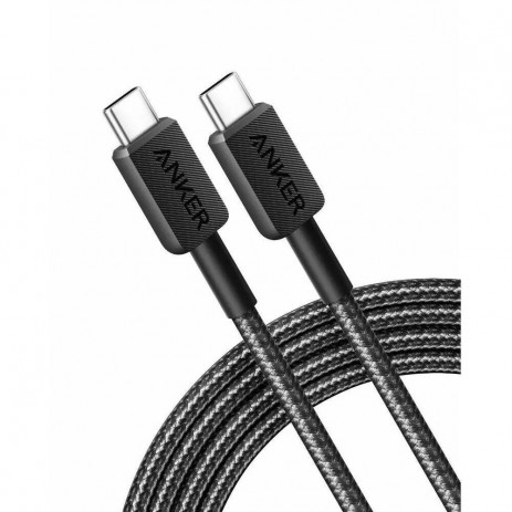 Кабель Anker USB-C to USB-C Cable Nylon 240W (A81C5) черный