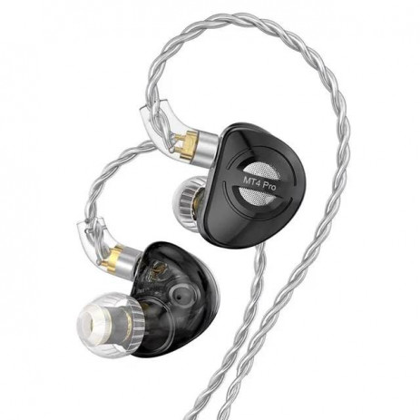 Наушники TRN MT4 Pro (без микрофона) (черный)
