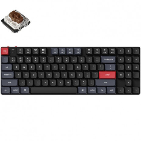 Клавиатура Keychron K13 Pro Hot-Swap Gateron Low profile Brown Swit