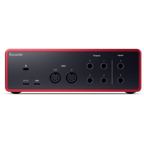 Звуковая карта (аудиоинтерфейс) Focusrite Scarlett 4i4 (4rd gen)