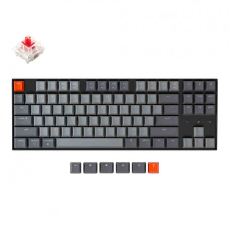 Клавиатура Keychron K8 LED TKL (Red Switch)