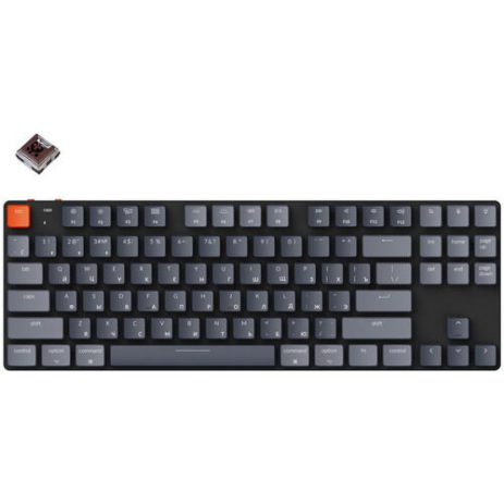 Клавиатура Keychron K1SE (TKL, RGB, Brown Switch)