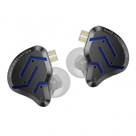 Наушники KZ Acoustics ZSN Pro 2 с микрофоном (синий)