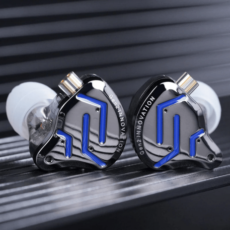 Наушники KZ Acoustics ZSN Pro 2 с микрофоном (синий)