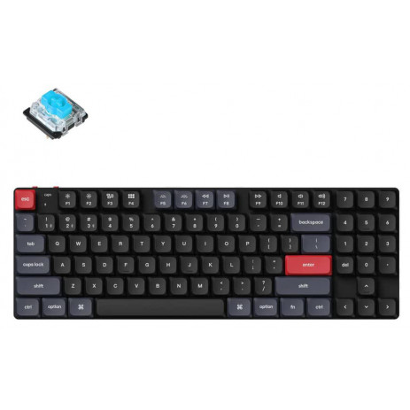 Клавиатура Keychron K13 Pro Hot-Swap Gateron Low profile Blue Switc