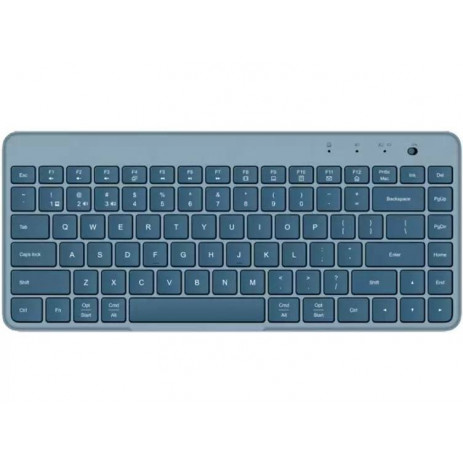 Клавиатура Xiaomi portable dual mode wireless keyboard (голубой)