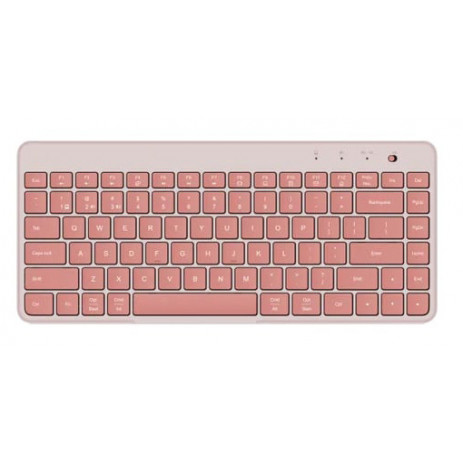 Клавиатура Xiaomi portable dual mode wireless keyboard (розовый)