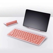 Клавиатура Xiaomi portable dual mode wireless keyboard (розовый)