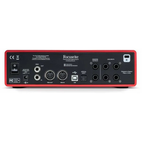 Звуковая карта (аудиоинтерфейс) Focusrite Scarlett 18i8