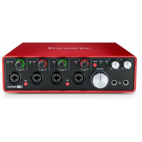 Звуковая карта (аудиоинтерфейс) Focusrite Scarlett 18i8