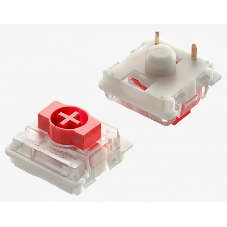 Клавиатура Nuphy AIR75 V2 RGB Red Switch (серый)