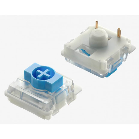 Клавиатура Nuphy AIR75 V2 RGB Blue Switch (серый)