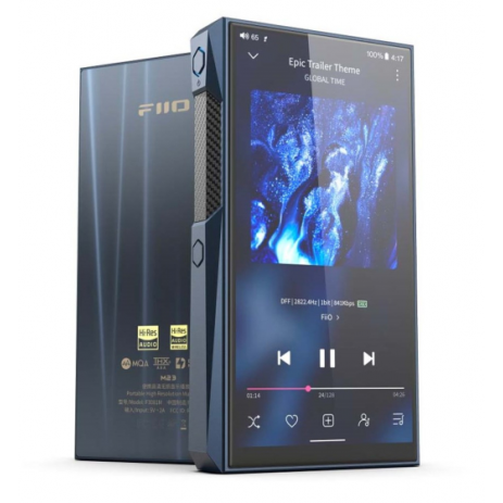 Плеер + наушники FIIO M23 (синий)