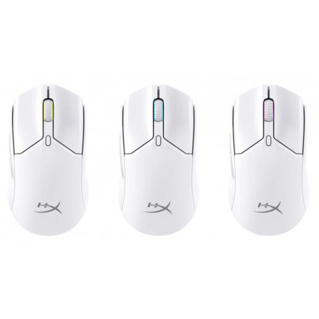 Беспроводная мышь HyperX Pulsefire Haste 2 Mini Wireless (белый)