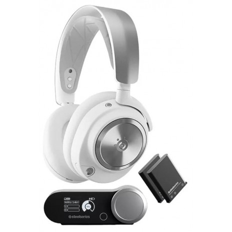 Наушники SteelSeries Arctis Nova Pro Wireless (PC, PS) (белый)