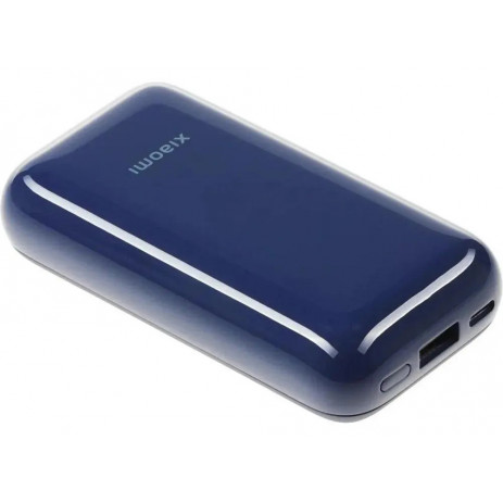 Портативное зарядное устройство  Xiaomi Power Bank 10000mAh Pocket Edition (темно-синий)