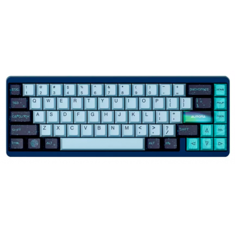 Клавиатура Varmilo muse65 Gateron&Varmilo Magnet white switch Aurora