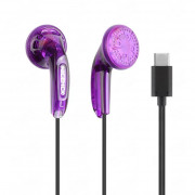 Nicehck без микрофона Type-C (фиолетовый)