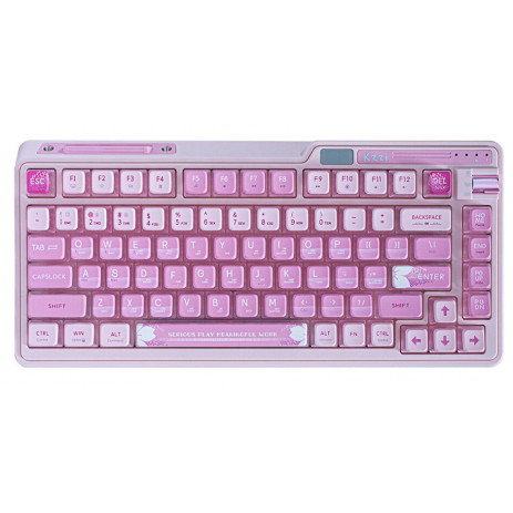 Игровая клавиатура KZZI K75 Pro Sakura Pink Moment Linear Switch