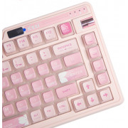 Игровая клавиатура KZZI K75 Pro Sakura Pink Moment Linear Switch