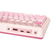 Игровая клавиатура KZZI K75 Pro Sakura Pink Moment Linear Switch