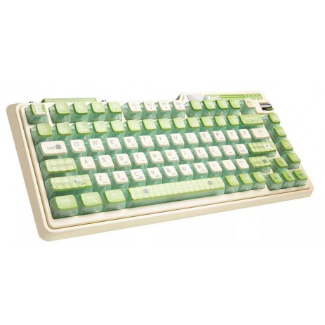 Игровая клавиатура KZZI K75 Pro Lemon Green Eternity Tactile Switch