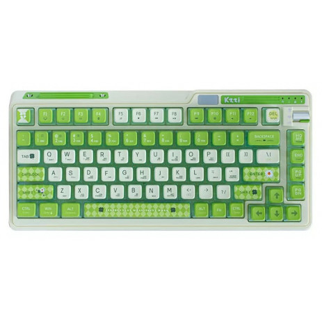 Игровая клавиатура KZZI K75 Pro Lemon Green Eternity Tactile Switch