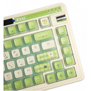 Игровая клавиатура KZZI K75 Pro Lemon Green Eternity Tactile Switch