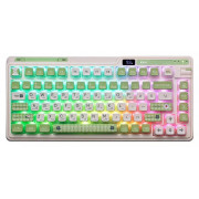 Игровая клавиатура KZZI K75 Pro Lemon Green Moment Linear Switch