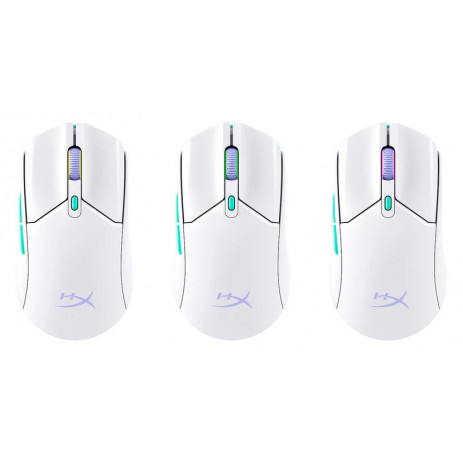 Мышь HyperX Pulsefire Haste 2 Core Wireless (белый)