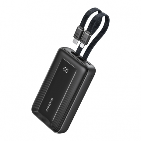 Зарядное устройство Anker Zolo 20000 mAh 30W USB-C Lightning A1681 (черный)