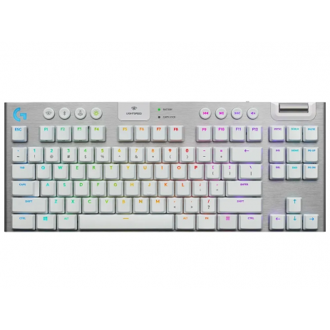 Клавиатура Logitech G913 TKL GL Tactile (белый)