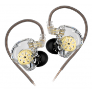 KZ Acoustics EDX LITE без микрофона (прозрачный)