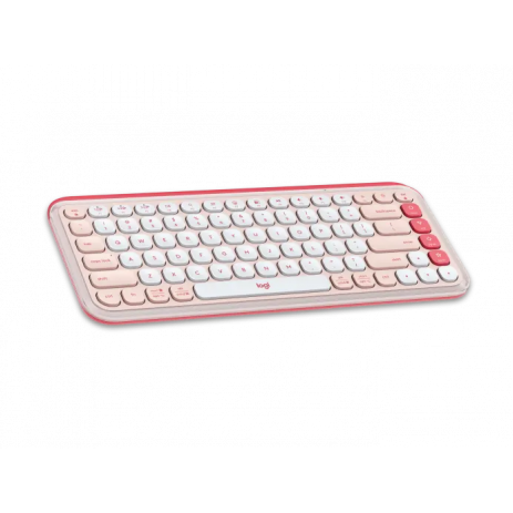 Клавиатура Logitech POP ICON KEYS (розовый)