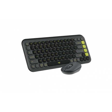 Клавиатура + мышь Logitech POP Icon Combo (черный)